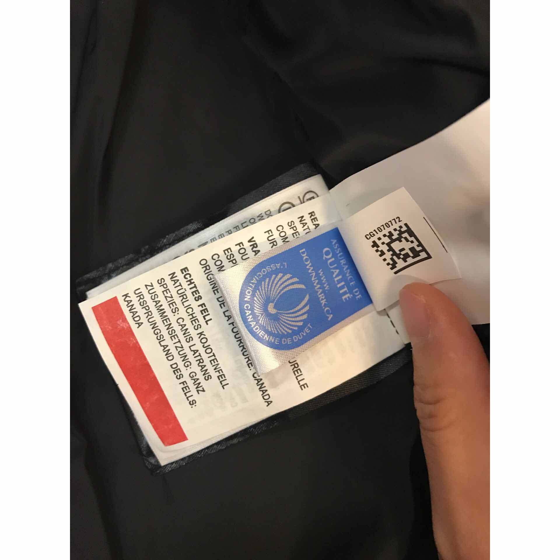 Canada Goose Black Down Jacket - DopestKickz