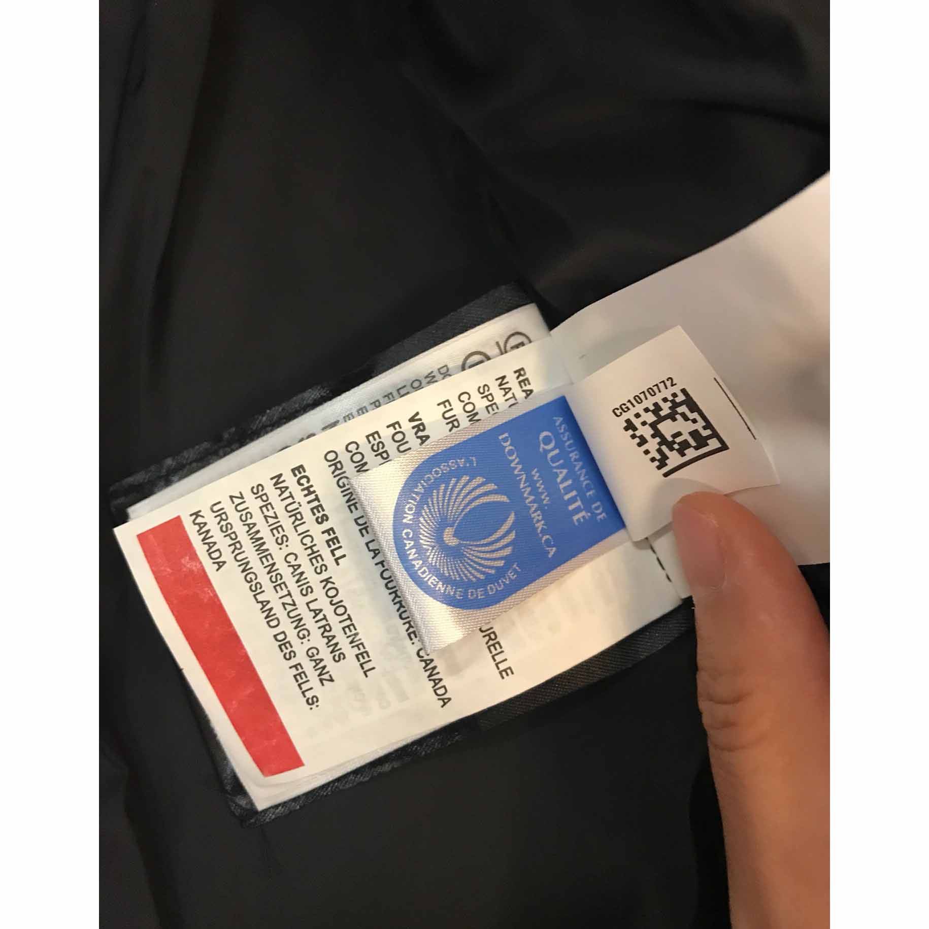 Canada Goose Black Down Jacket - DopestKickz