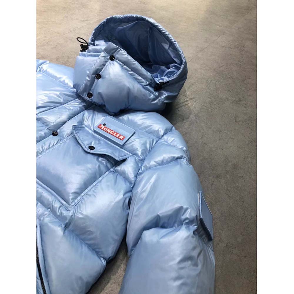 Moncler Down Jacket Blue - DopestKickz