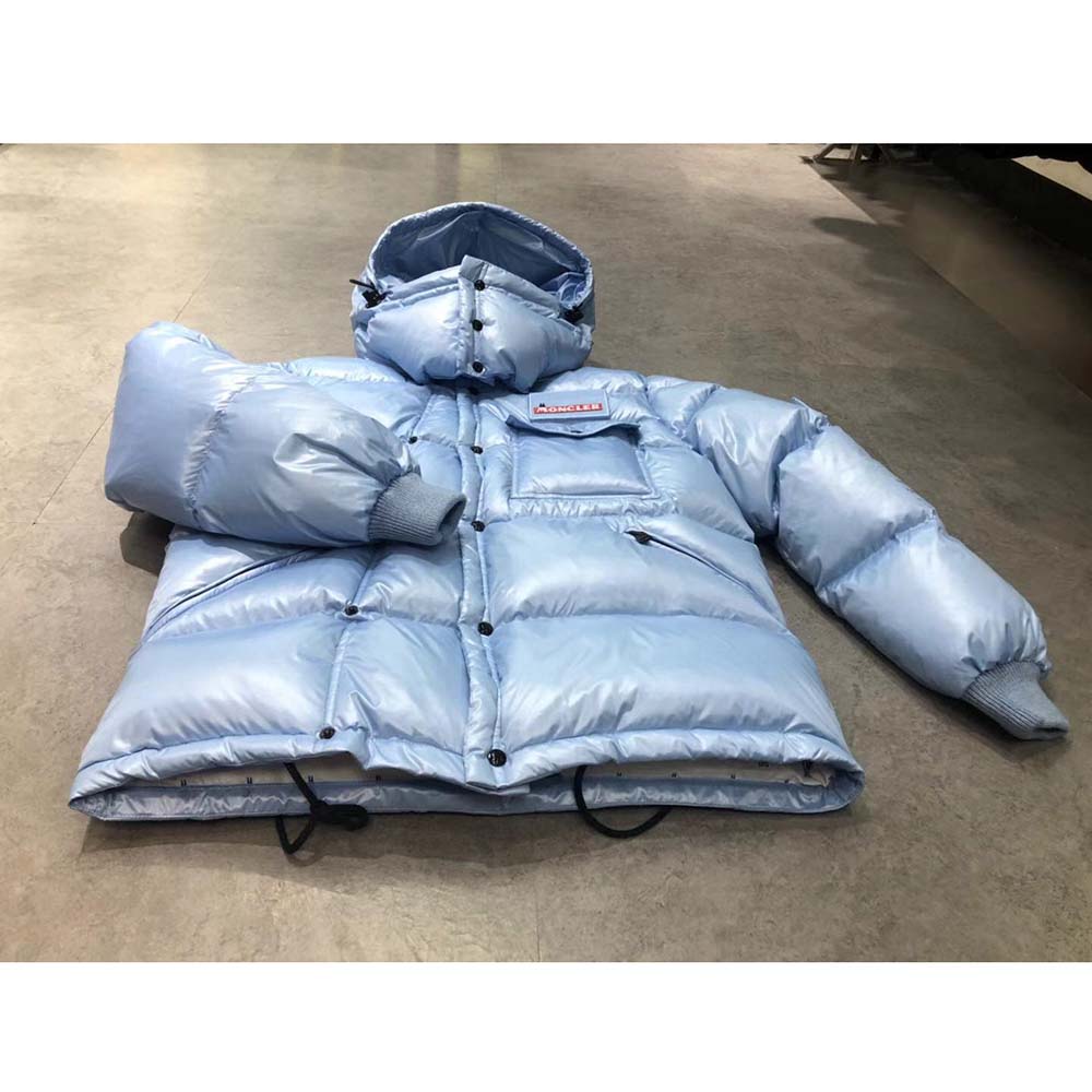 Moncler Down Jacket Blue - DopestKickz