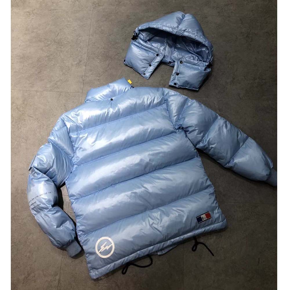 Moncler Down Jacket Blue - DopestKickz