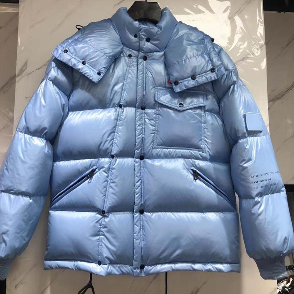 Moncler Down Jacket Blue - DopestKickz