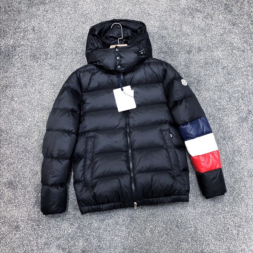 Moncler Black Down Jacket - DopestKickz