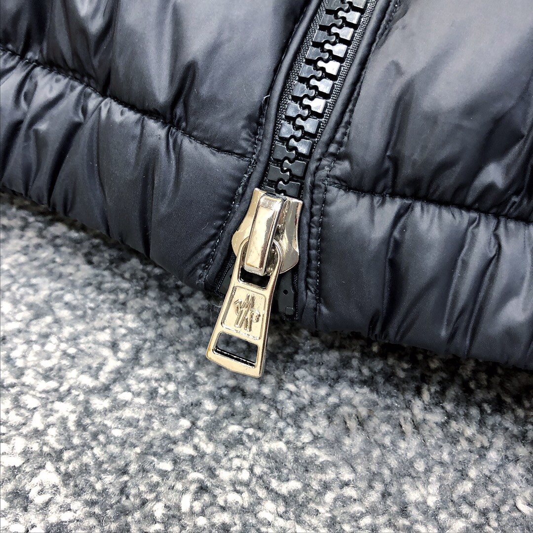 Moncler Black Down Jacket - DopestKickz