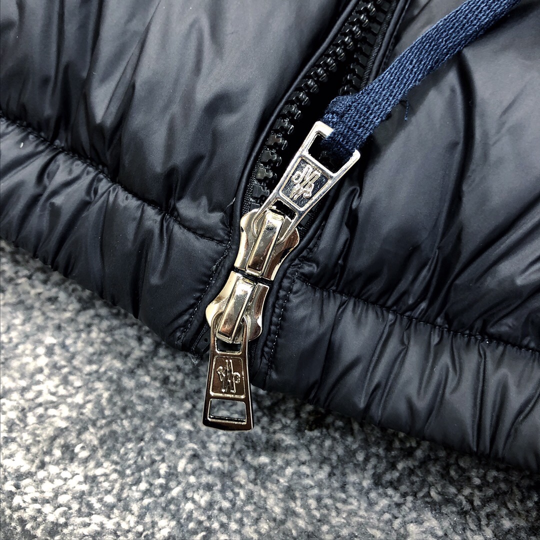 Moncler Black Down Jacket - DopestKickz
