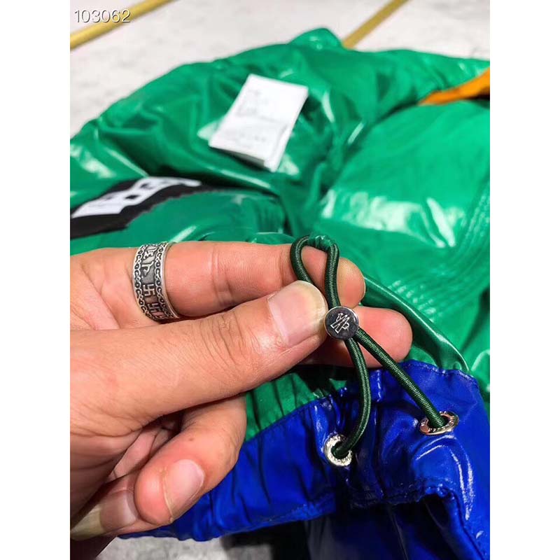 Moncler Down Jacket Blue/Green - DopestKickz