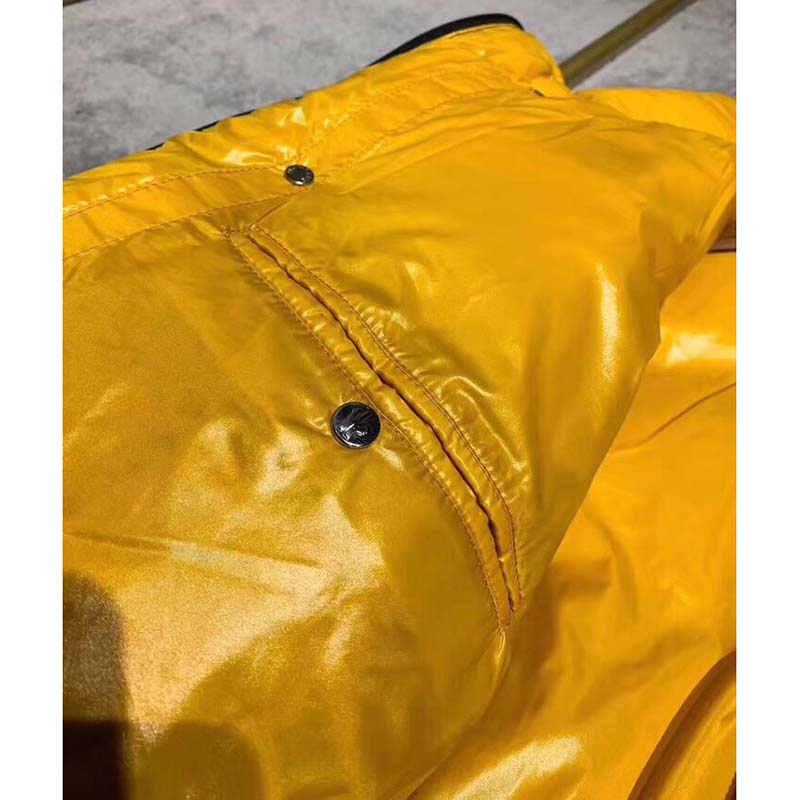 Moncler Down Jacket  Black/Yellow - DopestKickz