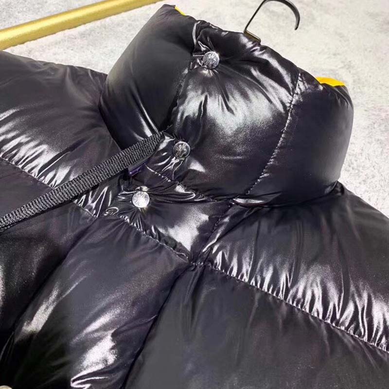 Moncler Down Jacket  Black/Yellow - DopestKickz