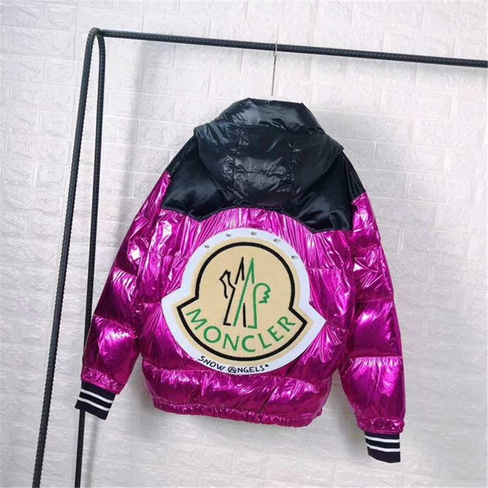 Moncler Down Jacket Black/Purple - DopestKickz