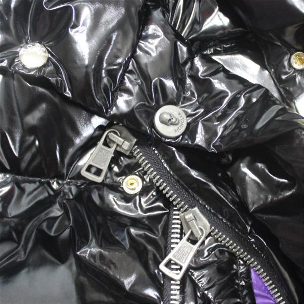 Moncler Down Jacket Black/Purple - DopestKickz