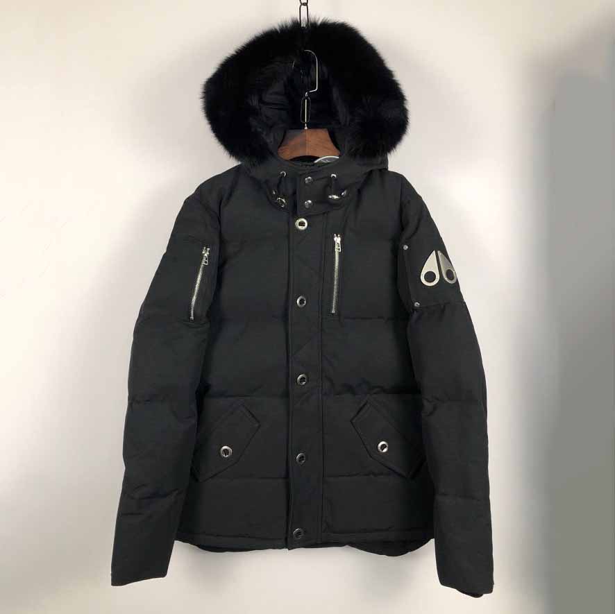 Moose Knuckles Black Down Jacket  - DopestKickz