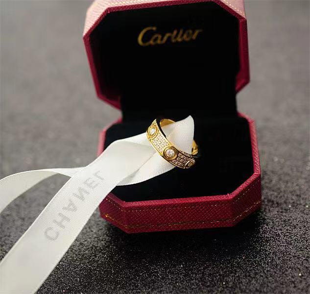 Cartier Ring In Golden - DopestKickz