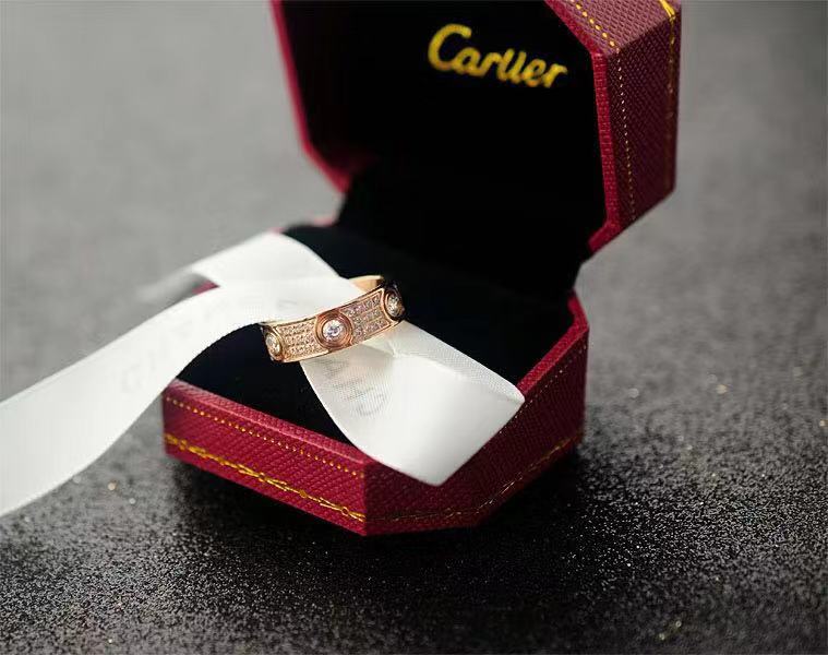 Cartier Ring In Rose Gold - DopestKickz