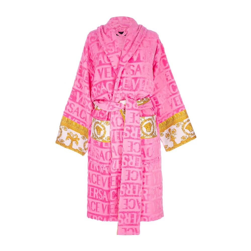 Versace Bathrobe In Pink - DopestKickz