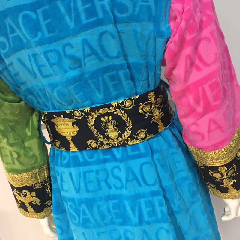 Versace I Love Baroque Bathrobe Multicolour - DopestKickz