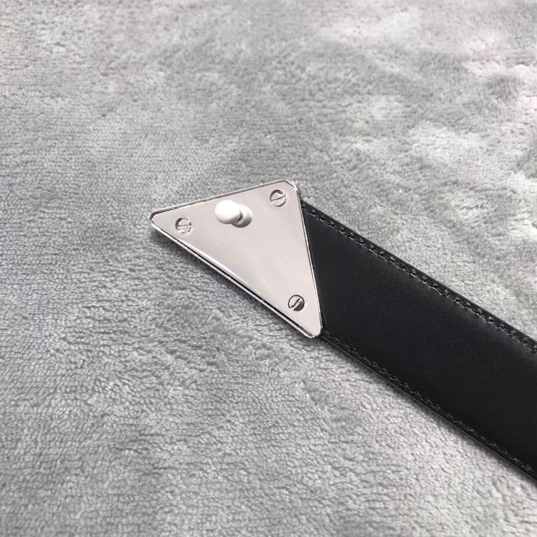 Prada Leather Belt - DopestKickz