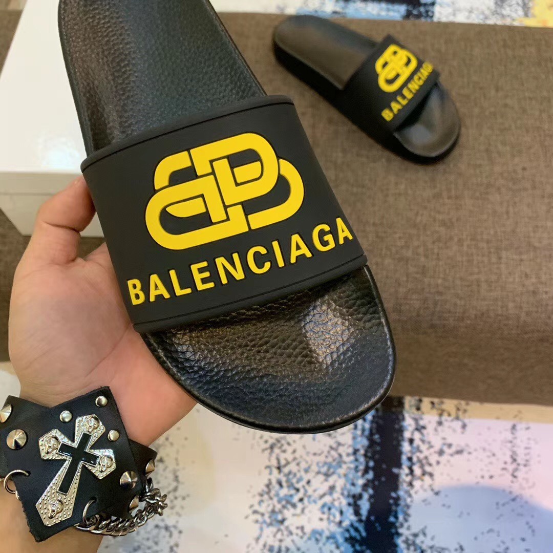 Balenciaga Bb Slide Sandal - DopestKickz