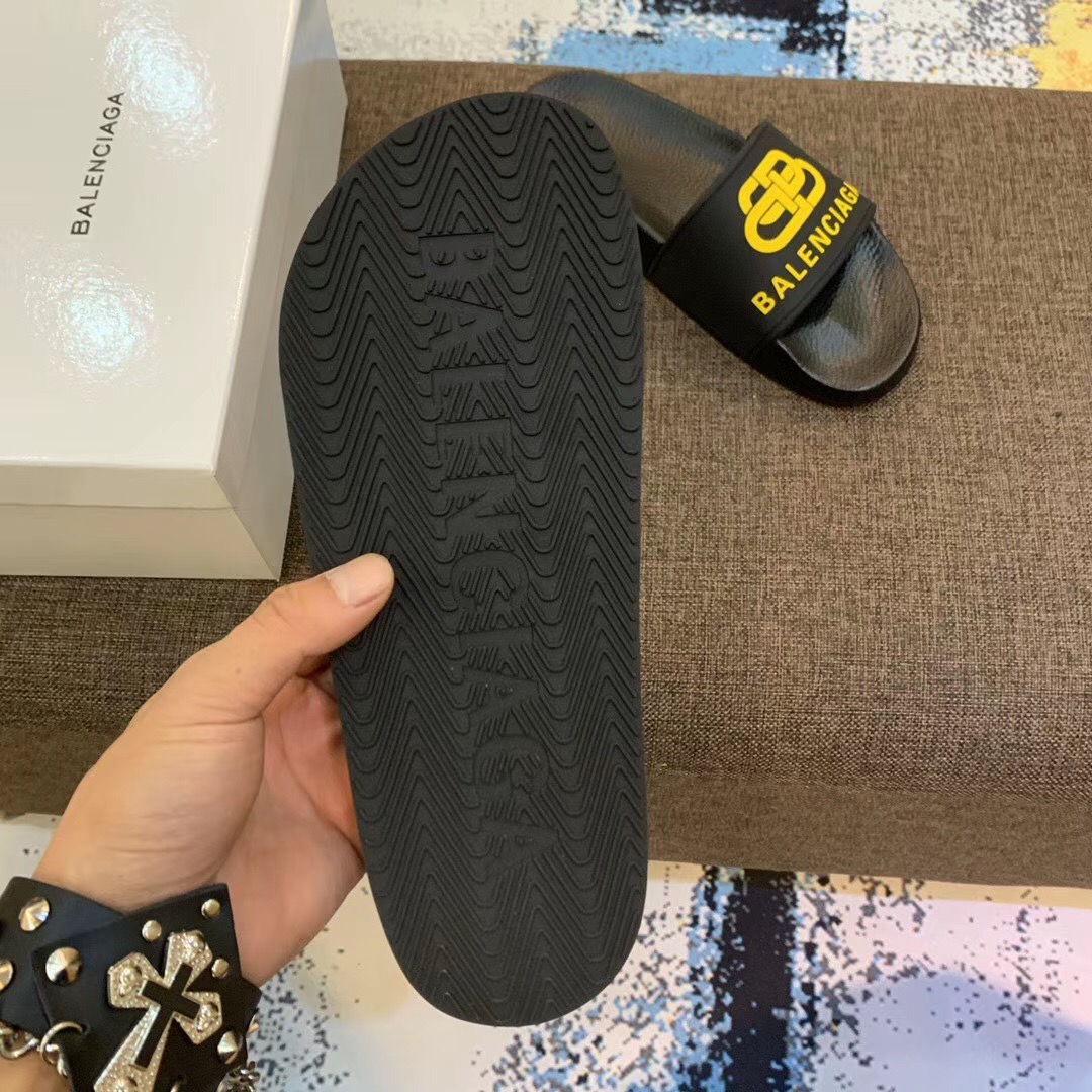 Balenciaga Bb Slide Sandal - DopestKickz