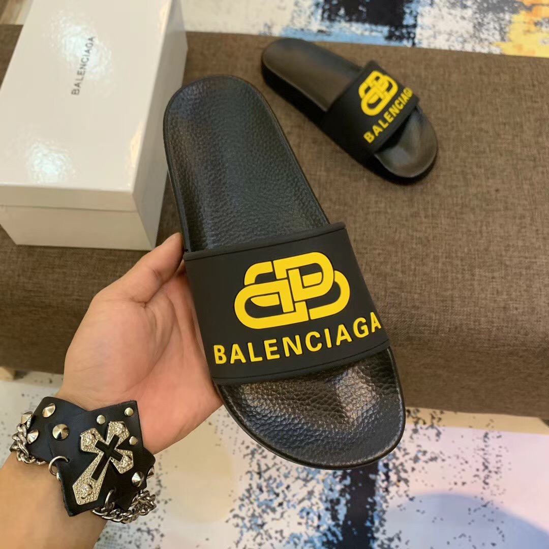 Balenciaga Bb Slide Sandal - DopestKickz