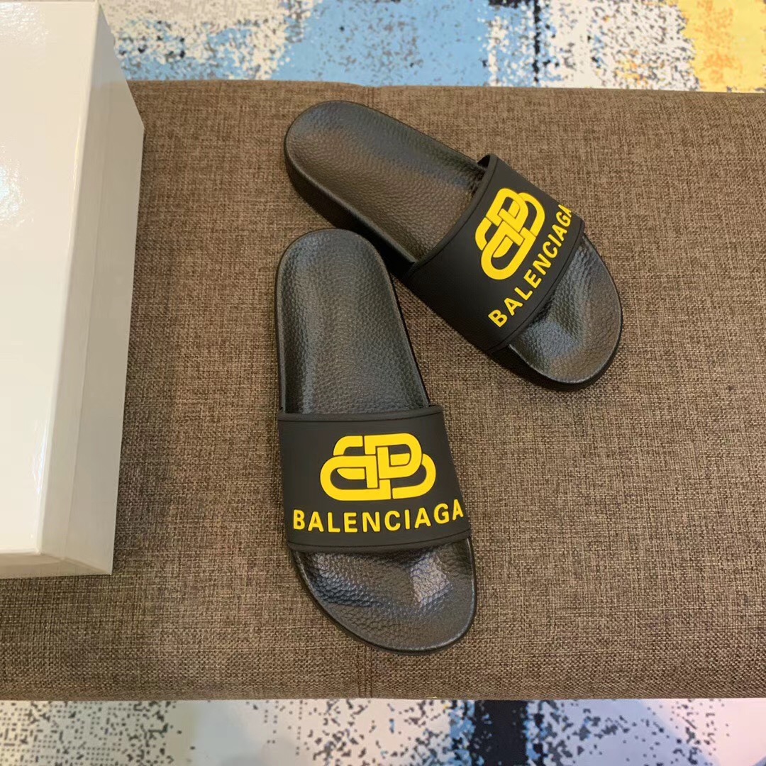 Balenciaga Bb Slide Sandal - DopestKickz