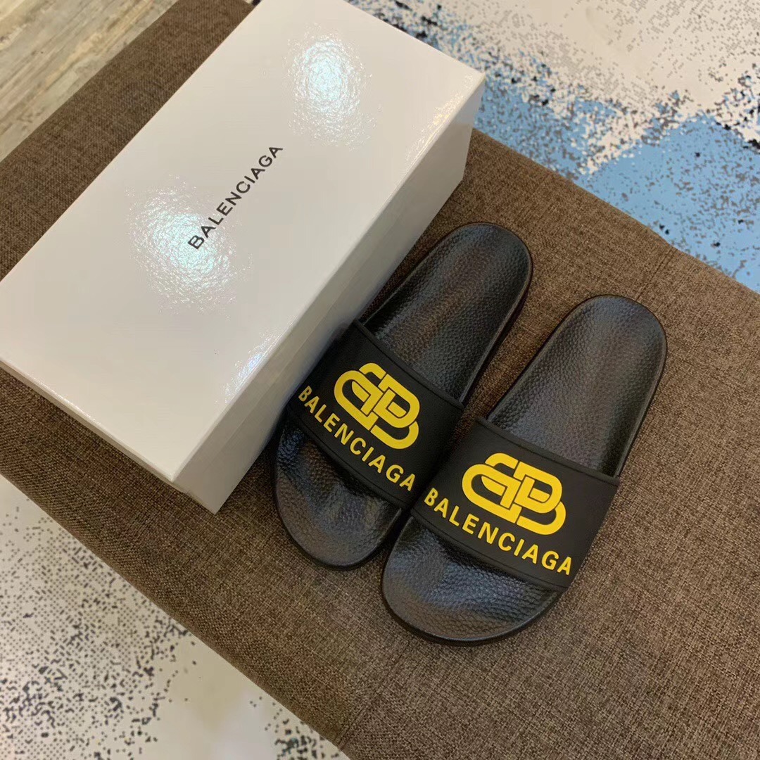 Balenciaga Bb Slide Sandal - DopestKickz