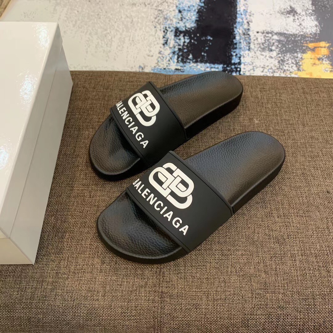 Balenciaga Bb Slide Sandal - DopestKickz