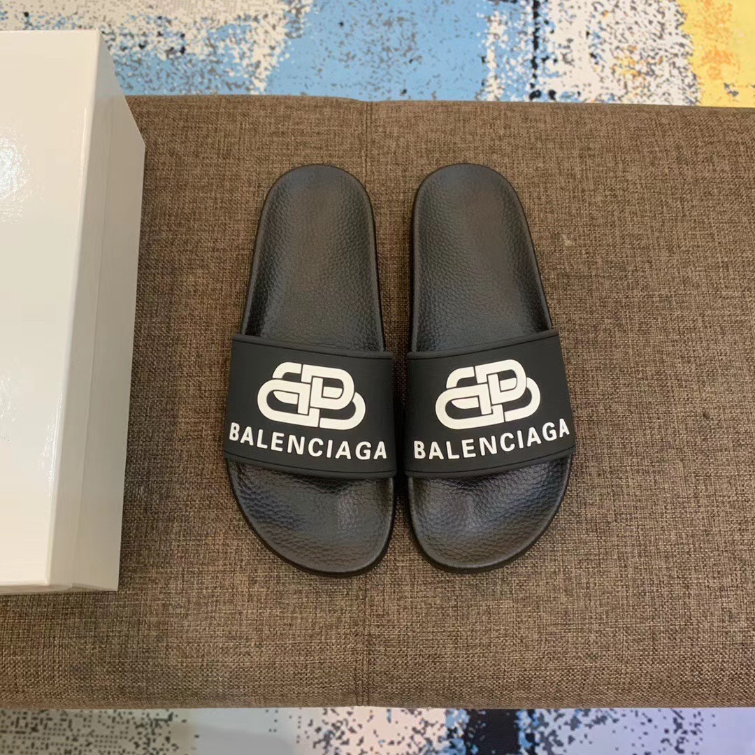 Balenciaga Bb Slide Sandal - DopestKickz