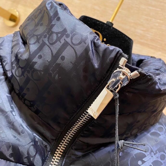 Dior Oblique Print Down Puffer Jacket - DopestKickz