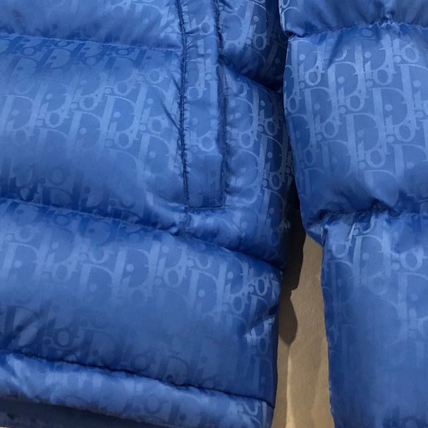 Dior Oblique Print Down Puffer Jacket - DopestKickz
