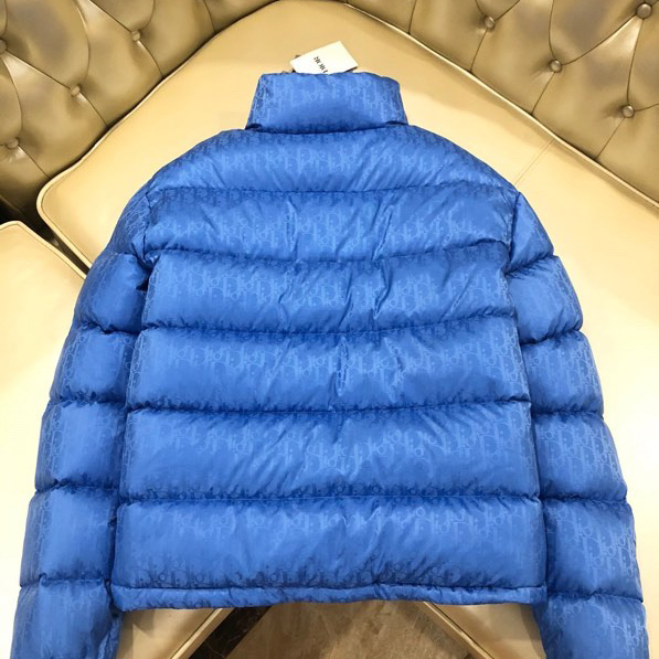 Dior Oblique Print Down Puffer Jacket - DopestKickz