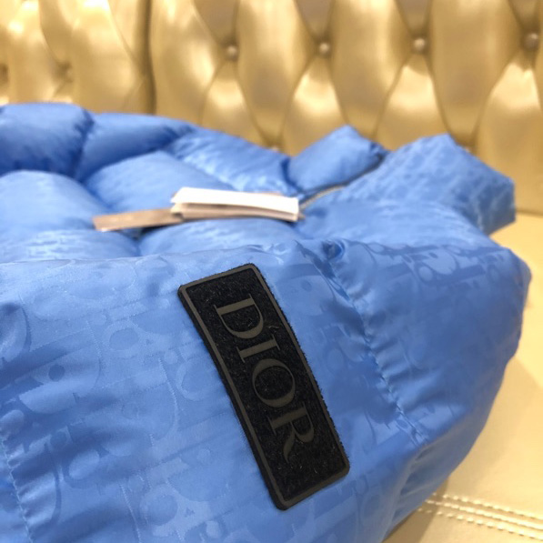 Dior Oblique Print Down Puffer Jacket - DopestKickz