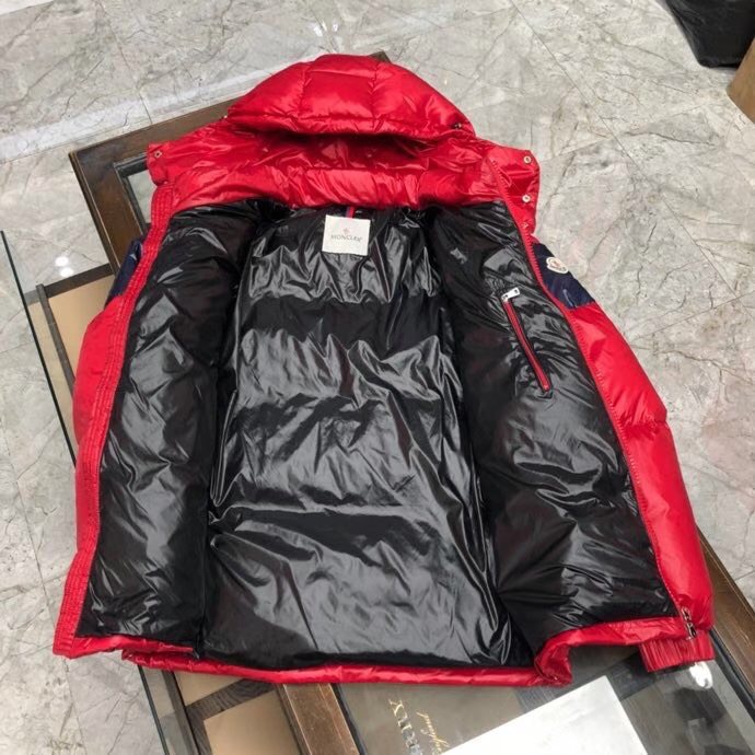 Moncler Logo Patch Padded Jacket - DopestKickz