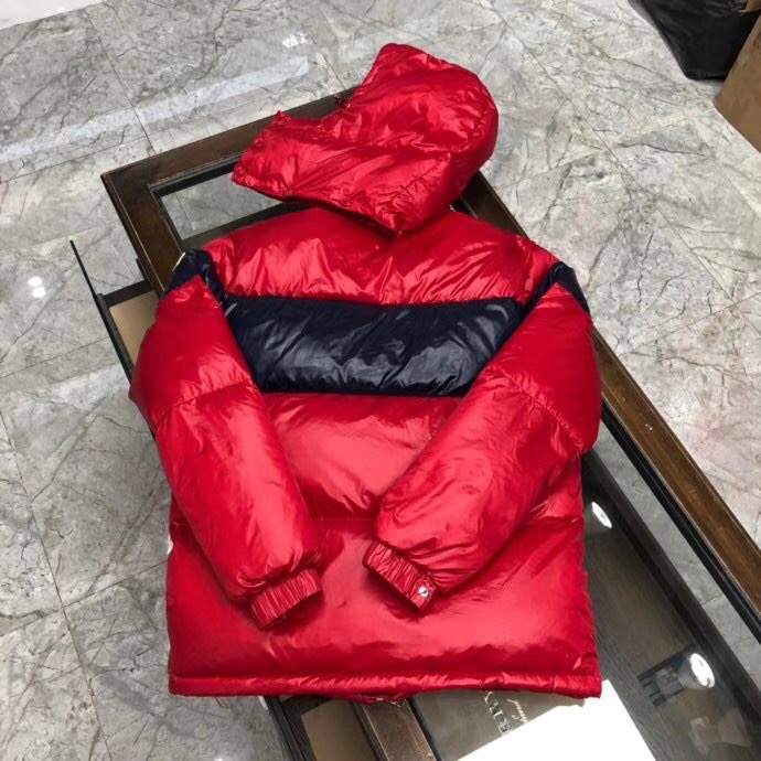 Moncler Logo Patch Padded Jacket - DopestKickz