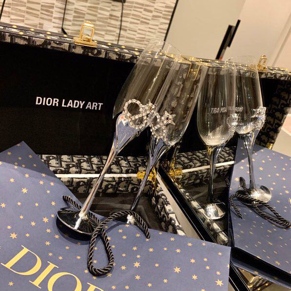 Dior Red Wine Glass - DopestKickz