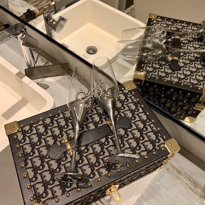 Dior Red Wine Glass - DopestKickz