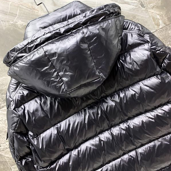 Moncler Black Down Jacket - DopestKickz
