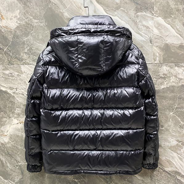 Moncler Black Down Jacket - DopestKickz