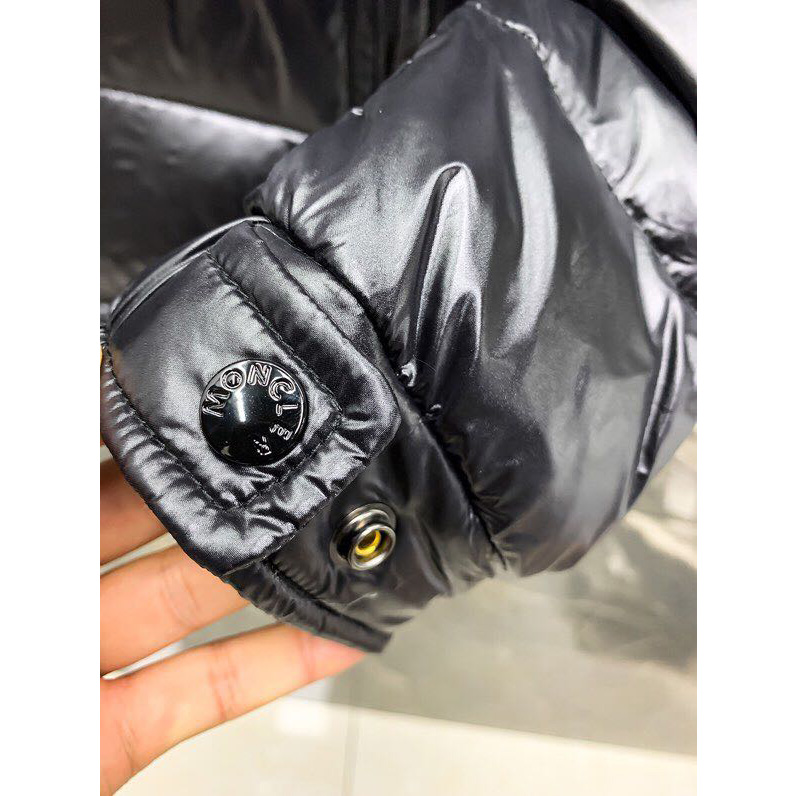 Moncler Black Down Jacket - DopestKickz