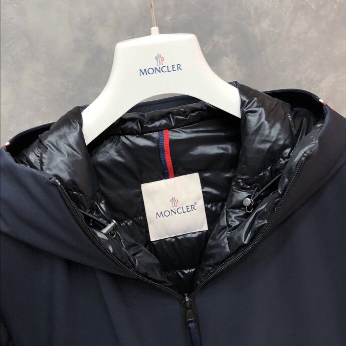 Moncler Hooded Lightweight Down Jacket - DopestKickz