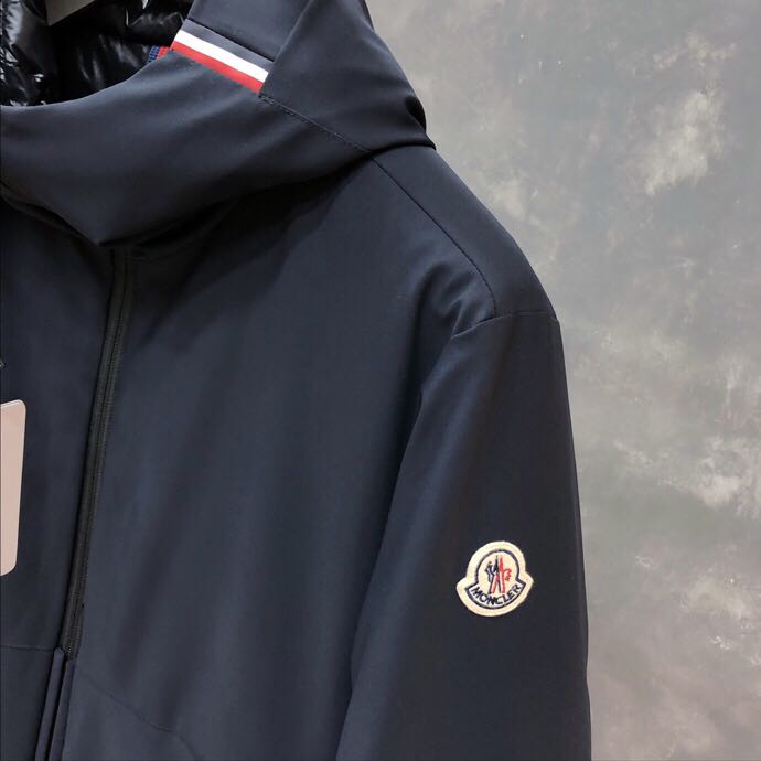 Moncler Hooded Lightweight Down Jacket - DopestKickz