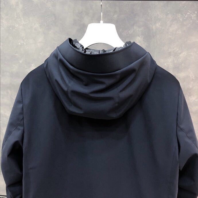 Moncler Hooded Lightweight Down Jacket - DopestKickz