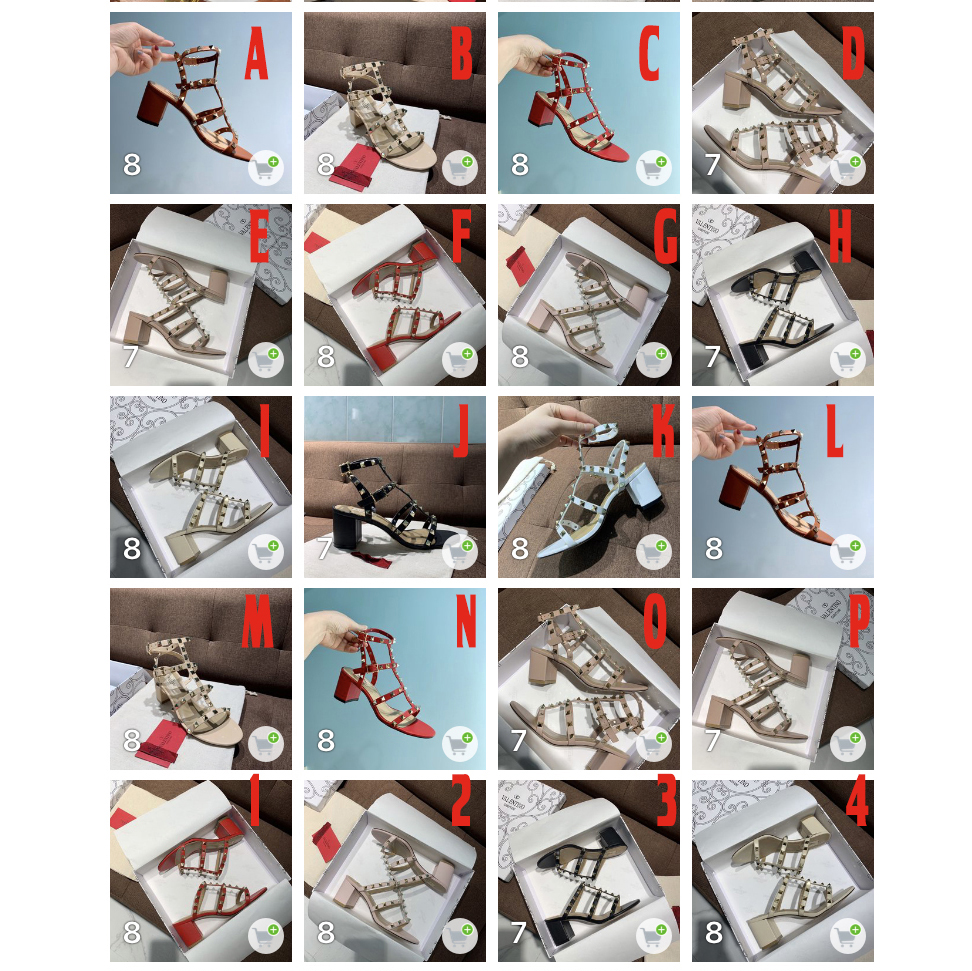 Valenti Women's Garavani Rockstud Heels  - DopestKickz