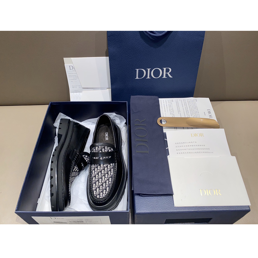 Dior  Oblique Explorer Loafer - DopestKickz