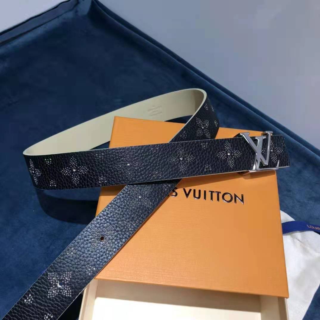Louis Vuitton New Monogram Reversible Belt 34MM - DopestKickz
