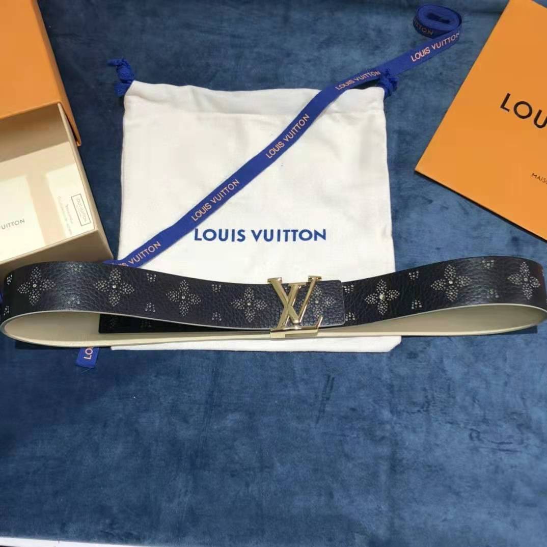 Louis Vuitton New Monogram Reversible Belt 34MM - DopestKickz