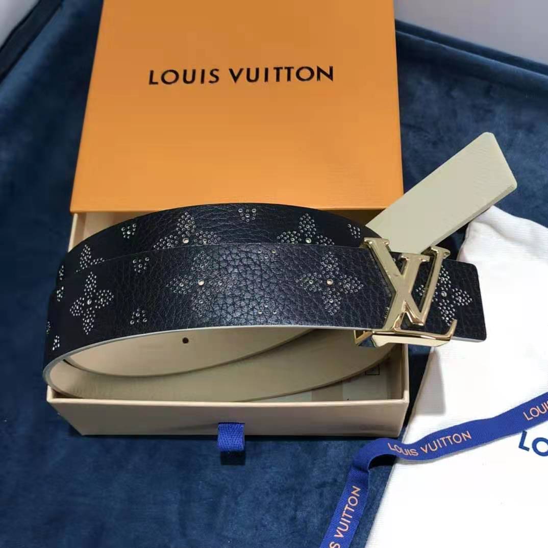 Louis Vuitton New Monogram Reversible Belt 34MM - DopestKickz