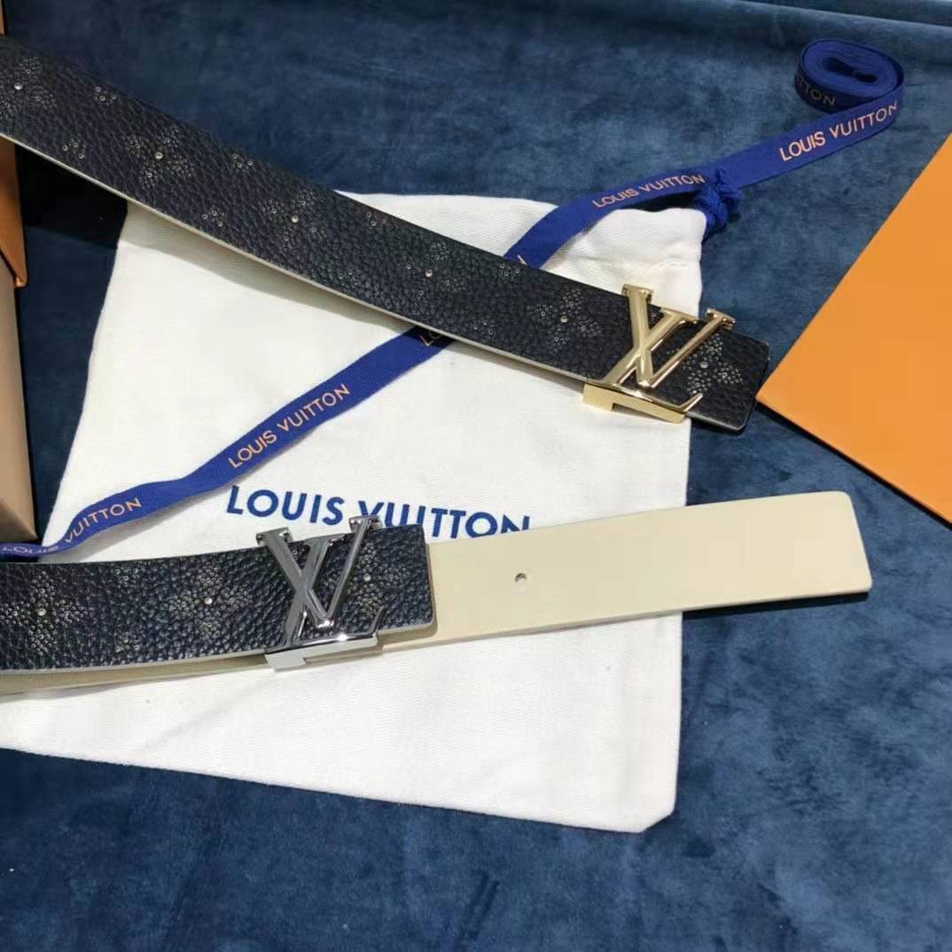 Louis Vuitton New Monogram Reversible Belt 34MM - DopestKickz