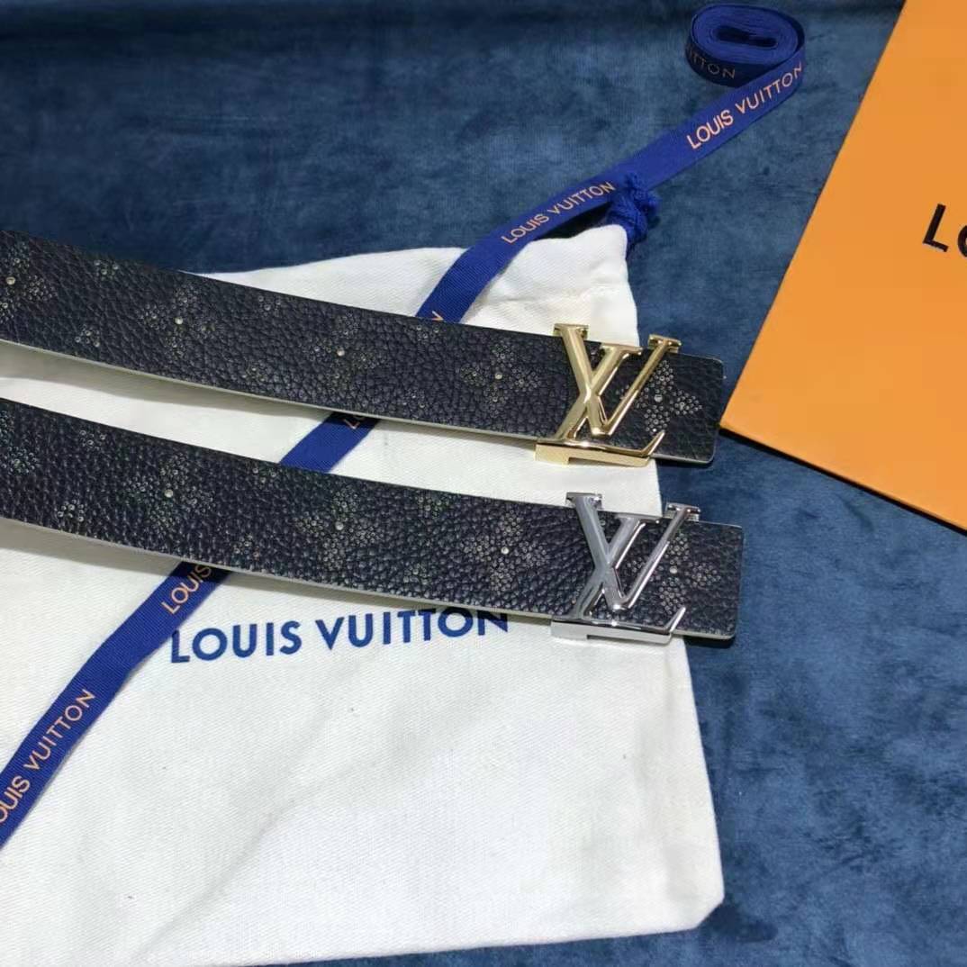 Louis Vuitton New Monogram Reversible Belt 34MM - DopestKickz