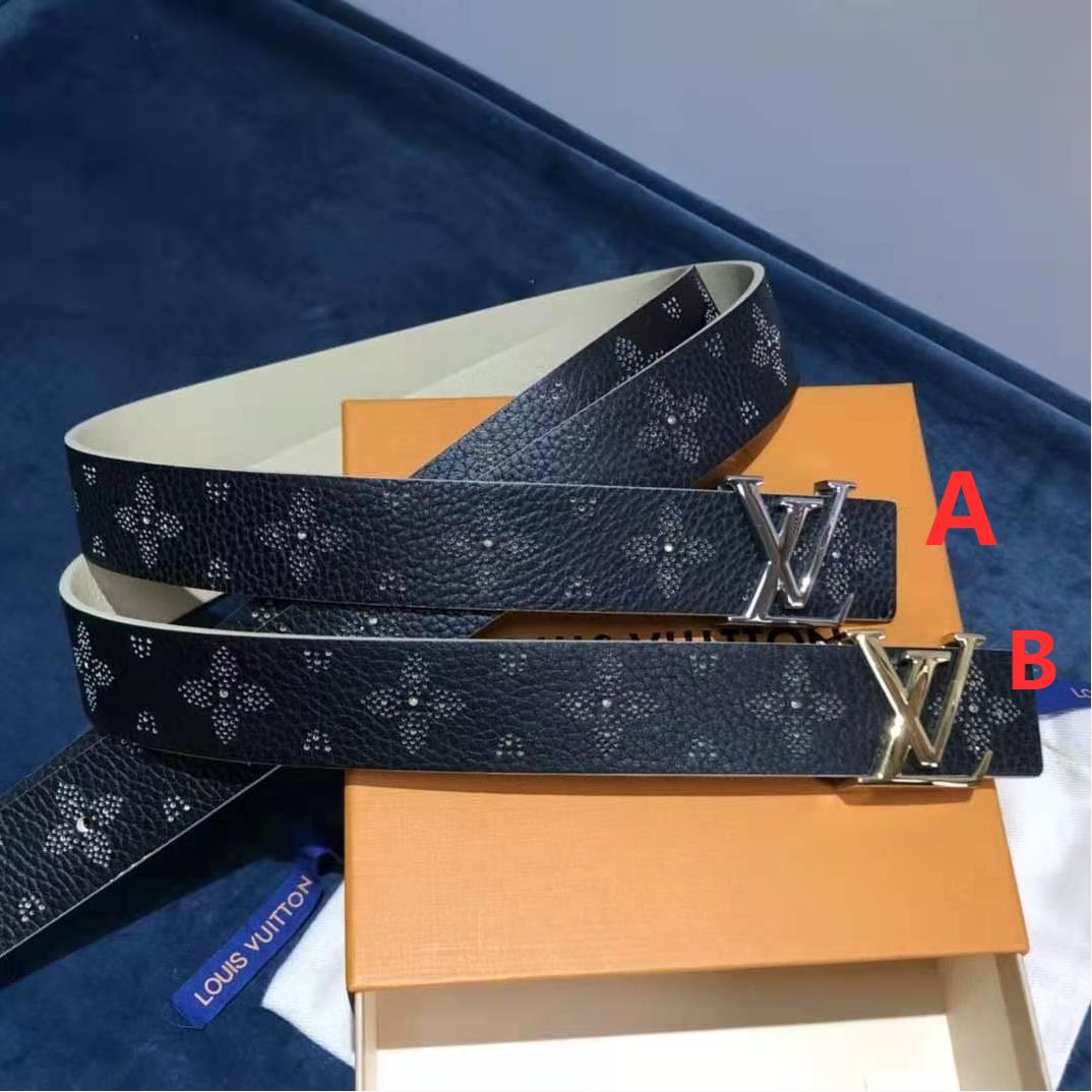 Louis Vuitton New Monogram Reversible Belt 34MM - DopestKickz