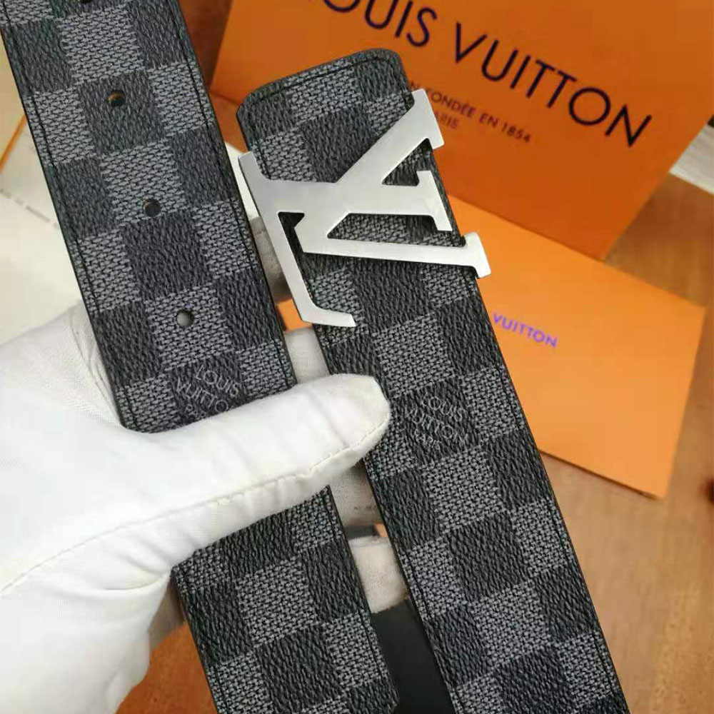 Louis Vuitton Damier Belt 40MM - DopestKickz